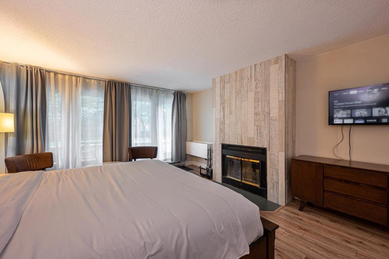 Le Domaine Chambre D'Hotel A Saint-Sauveur-des-Monts Dış mekan fotoğraf