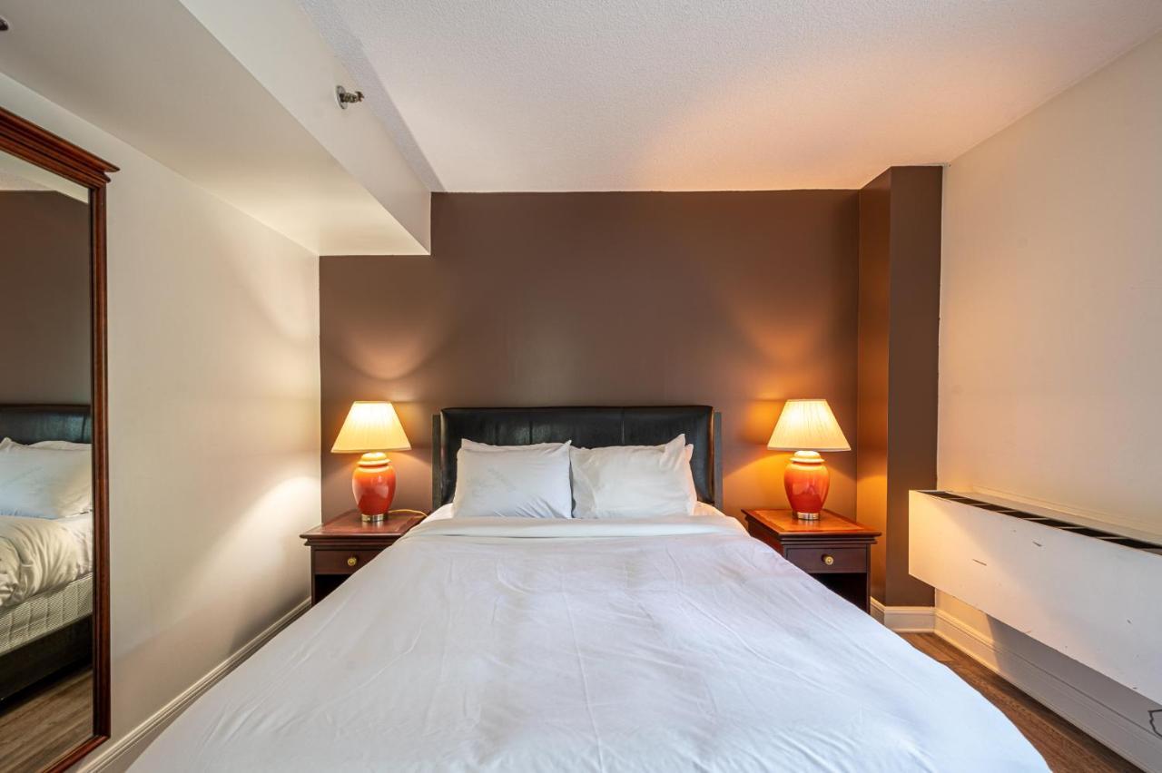 Le Domaine Chambre D'Hotel A Saint-Sauveur-des-Monts Dış mekan fotoğraf