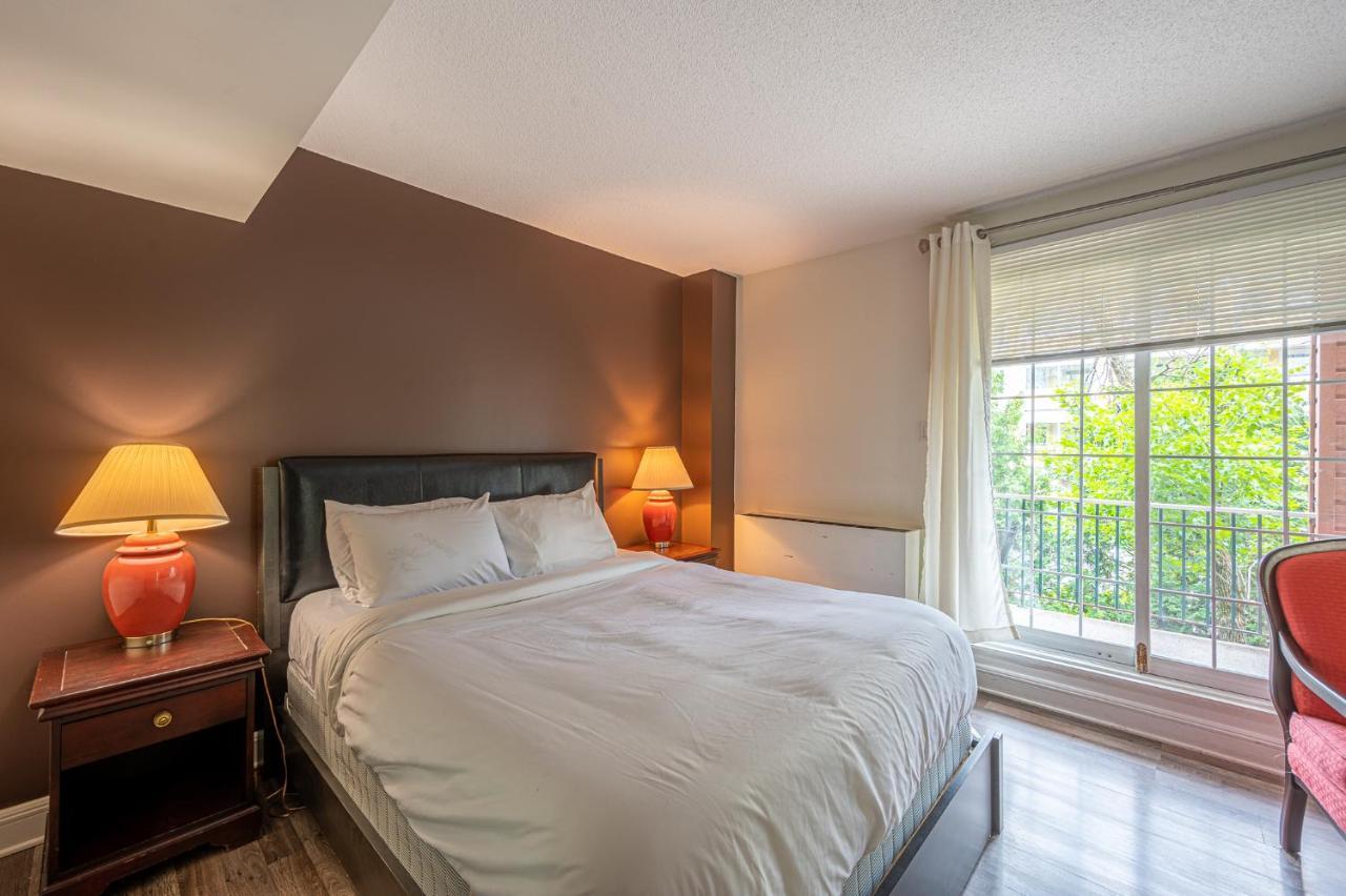 Le Domaine Chambre D'Hotel A Saint-Sauveur-des-Monts Dış mekan fotoğraf