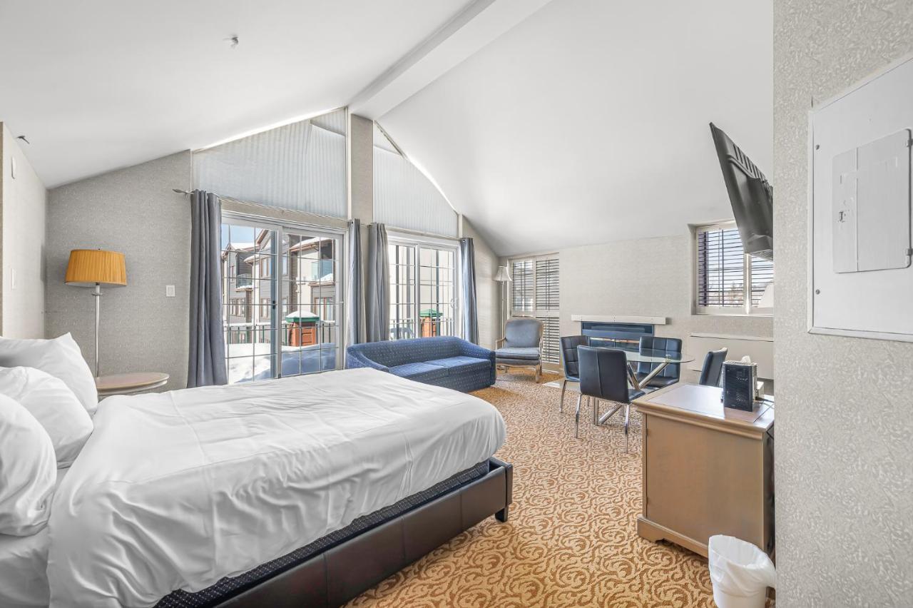 Le Domaine Chambre D'Hotel A Saint-Sauveur-des-Monts Dış mekan fotoğraf